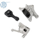 Set of 3 Engine Motor Mounts & Trans Mounts for Honda Civic 2.0L (2016–2019)