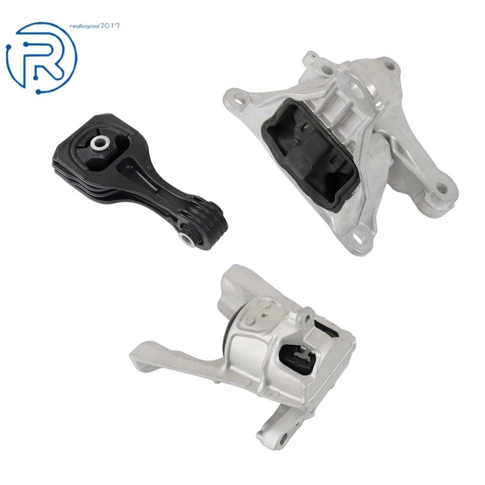 Set of 3 Engine Motor Mounts & Trans Mounts for Honda Civic 2.0L (2016–2019)