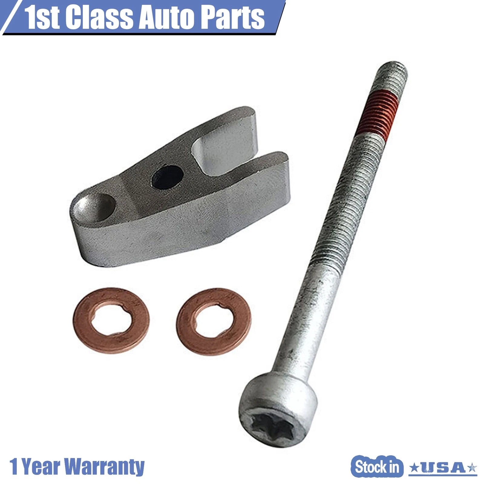 6X Injector Holder Bolt Washer Kit for Mercedes E320 (2005–2008)
