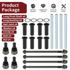 Front Upper A Arm Pivot Bushing Ball Joint Kit for Polaris RZR 800 S 4 (2008–2014)