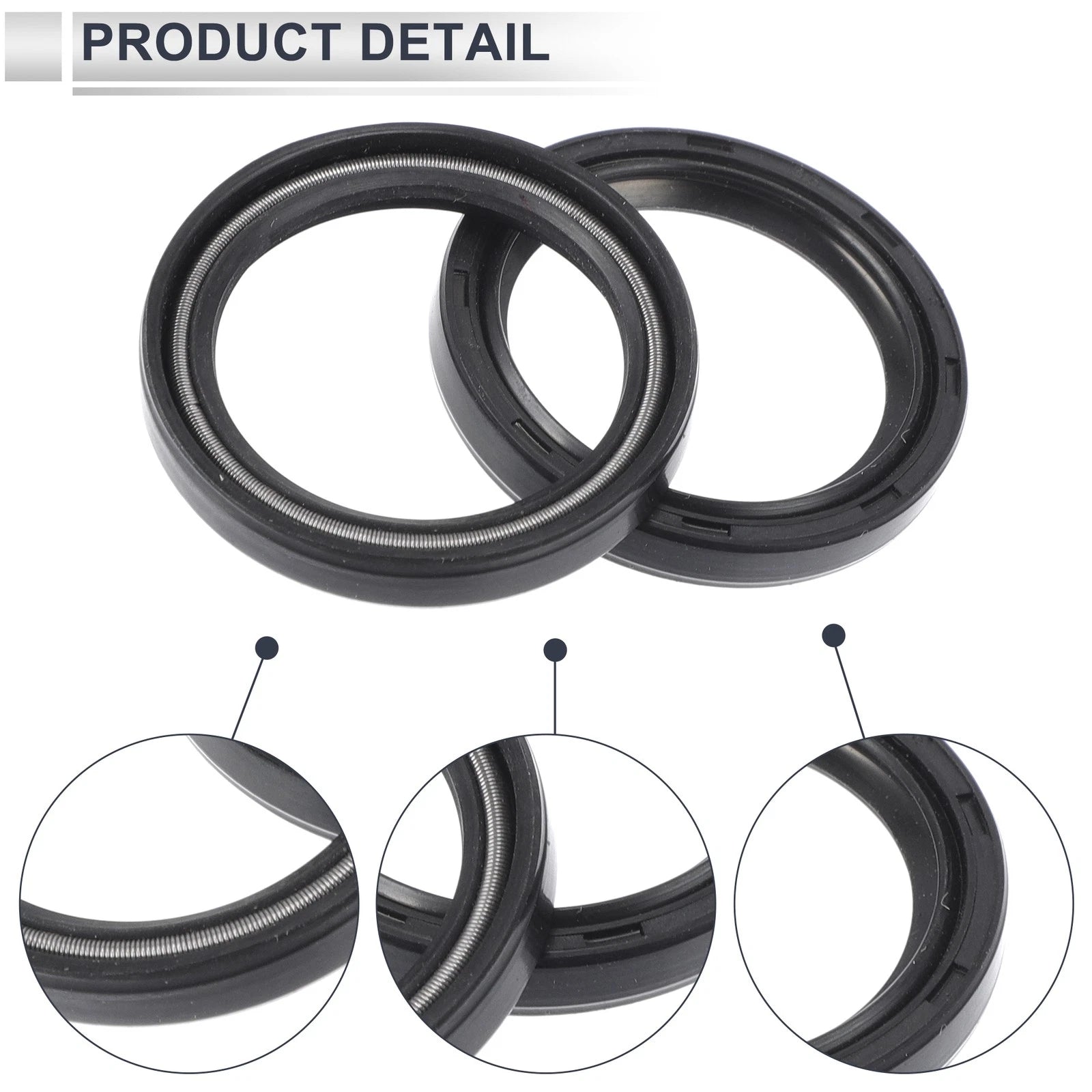 Set of 5 Oil Seal Rotary Shaft Seal Nitrile Rubber 28x35x5mm
