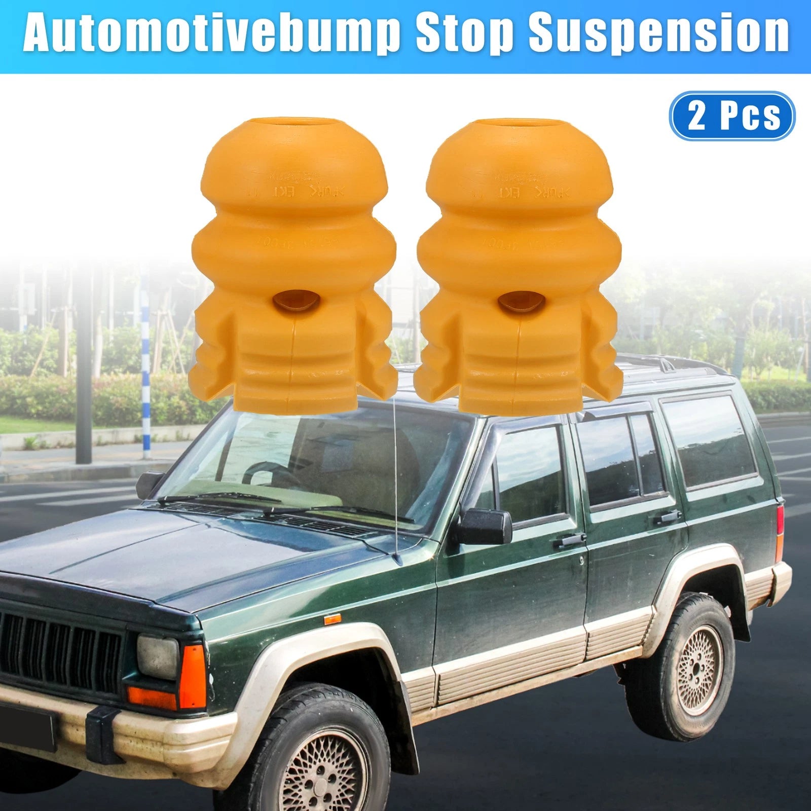 2 Pcs Rear Suspension Bump Stop for Kia Sorento (2002–2009) 55151-3E001
