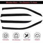4pc Vent Window Visor for Toyota 4Runner (1996–2002)