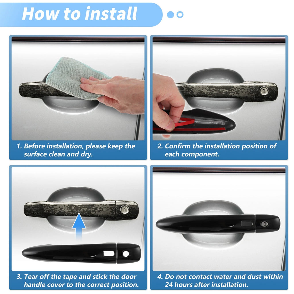 Door Handle Cover Protector for Nissan Sentra Altima X-Trail (2013–2023)