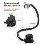 Differential Lock Switch Throttle Top for Honda Foreman TRX500FEFM (2015–2019)