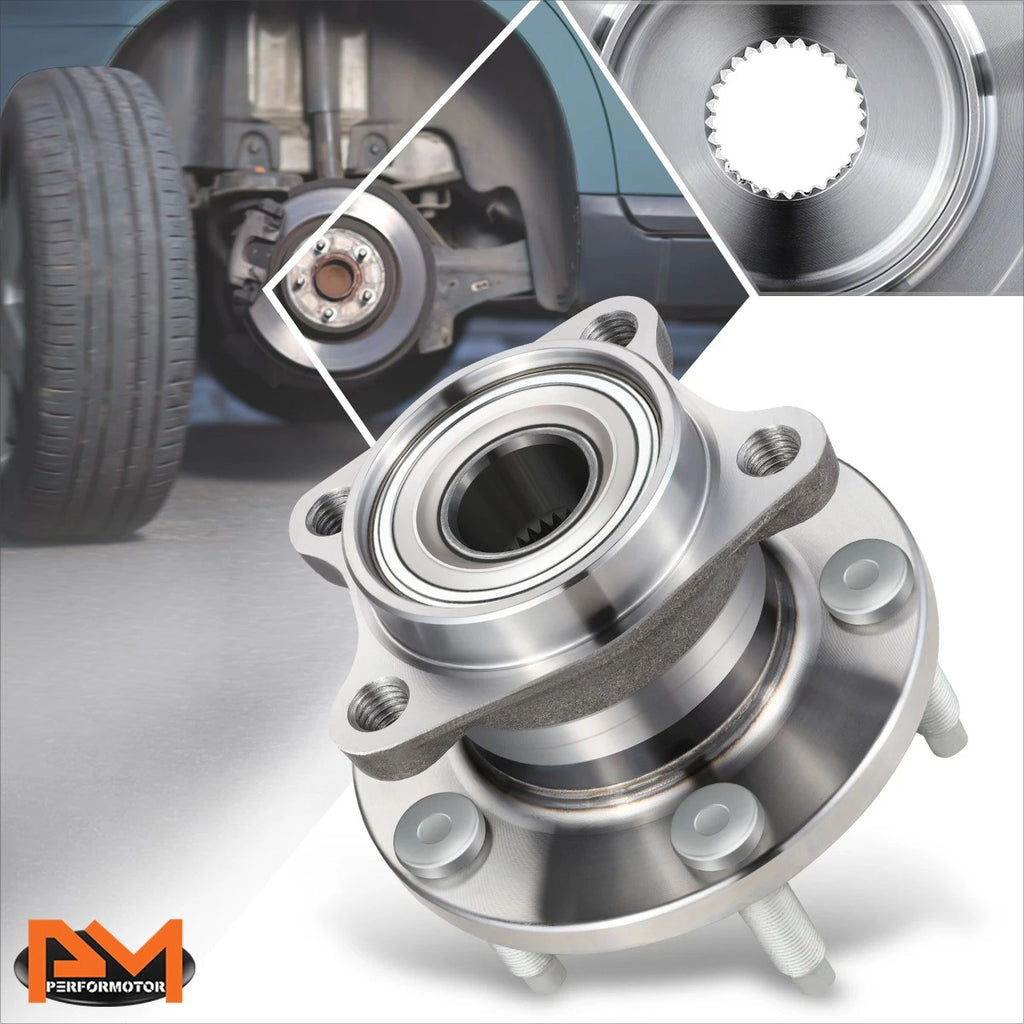 Set of 2 Wheel Hub Bearing Assemblies for Ford Edge/Lincoln MKX (2007–2010)