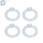 Set of 4 Trailer Bearing Kits for 3500 Lbs Axles (1-3/8" to 1-1/16")