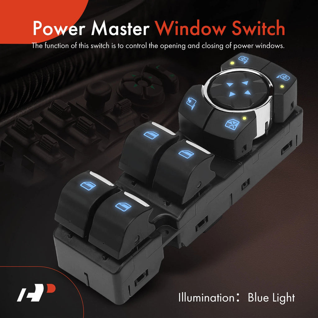 Power Window Switch for Ford F-150 (2015-2023) with Power Folding Mirrors