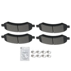 Set of 4 Front Brake Pads for Ram 1500 (2011–2018, 2019–2023 Classic)