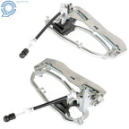 Set of 4 Door Handle Carriers for BMW E53 X5 (2000–2006)