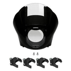 Quarter Headlight Fairing 49mm Clamps for Harley Dyna (2006–2023)