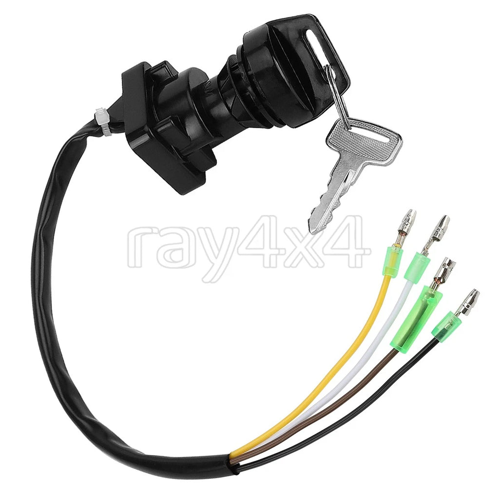 Ignition Switch w/ Keys for Kawasaki Bayou 220 (1988–1995) Replaces 27005-1131