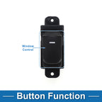 Power Window Switch Set for Kia Forte (2011–2012) No. 935801X000
