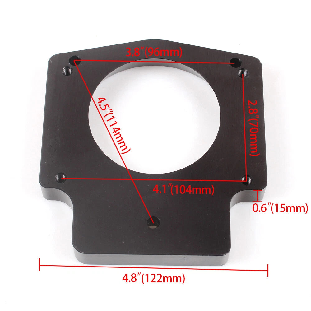 Manifold Adapter Plate for GEN III LS1 LS2 LS6 LSX LS4 Throttle Body