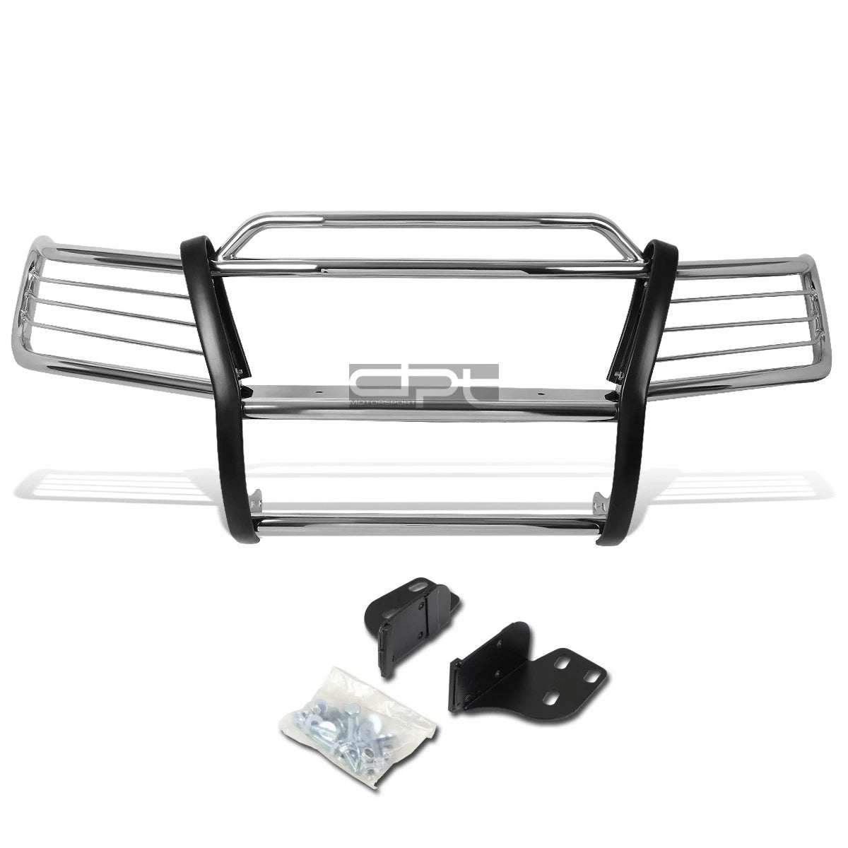 Chrome Stainless Steel Front Bumper Grill Guard for Jeep Grand Cherokee (1999–2004)