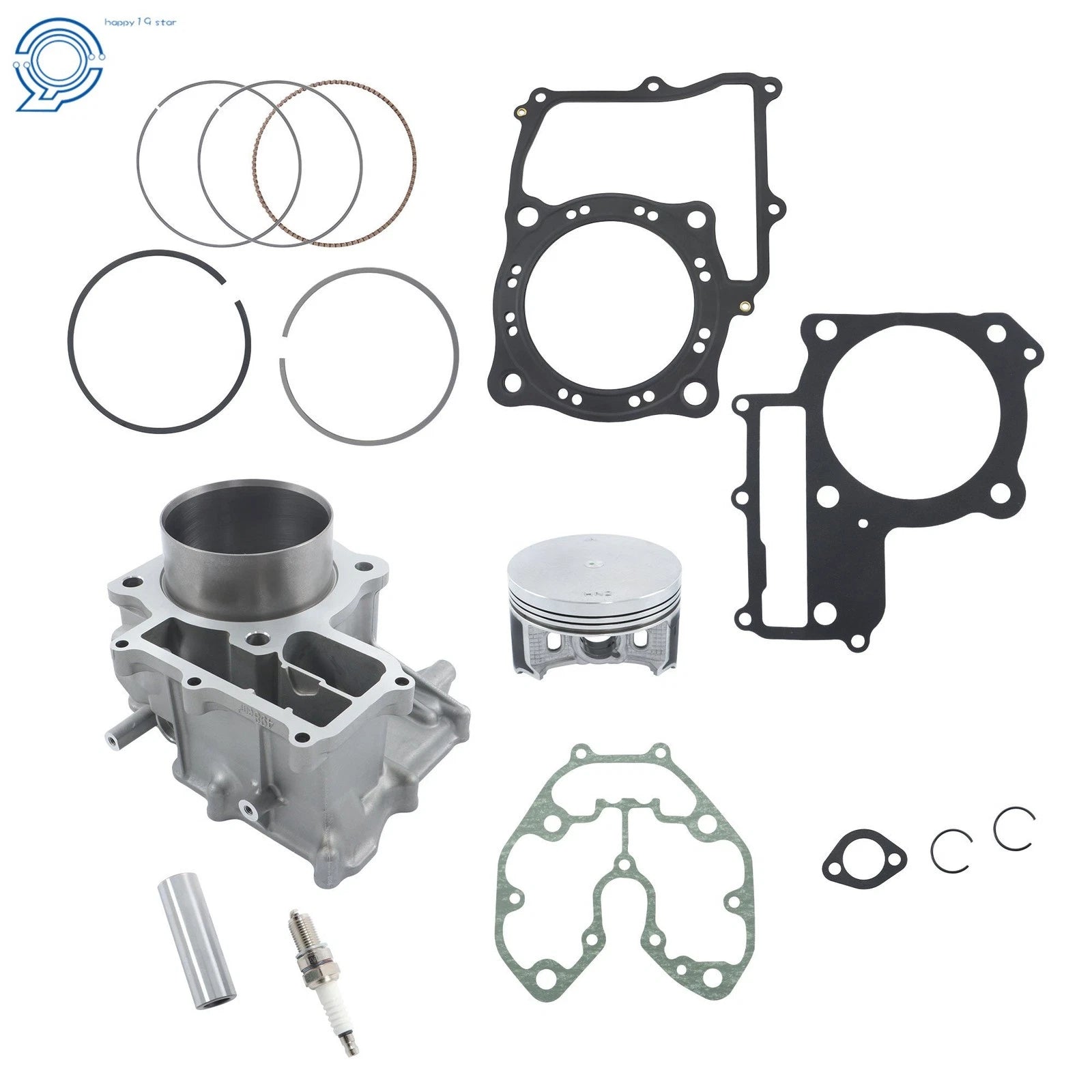 Cylinder Piston Kit for Honda Foreman Rubicon 500 TRX500FA (2001–2023)