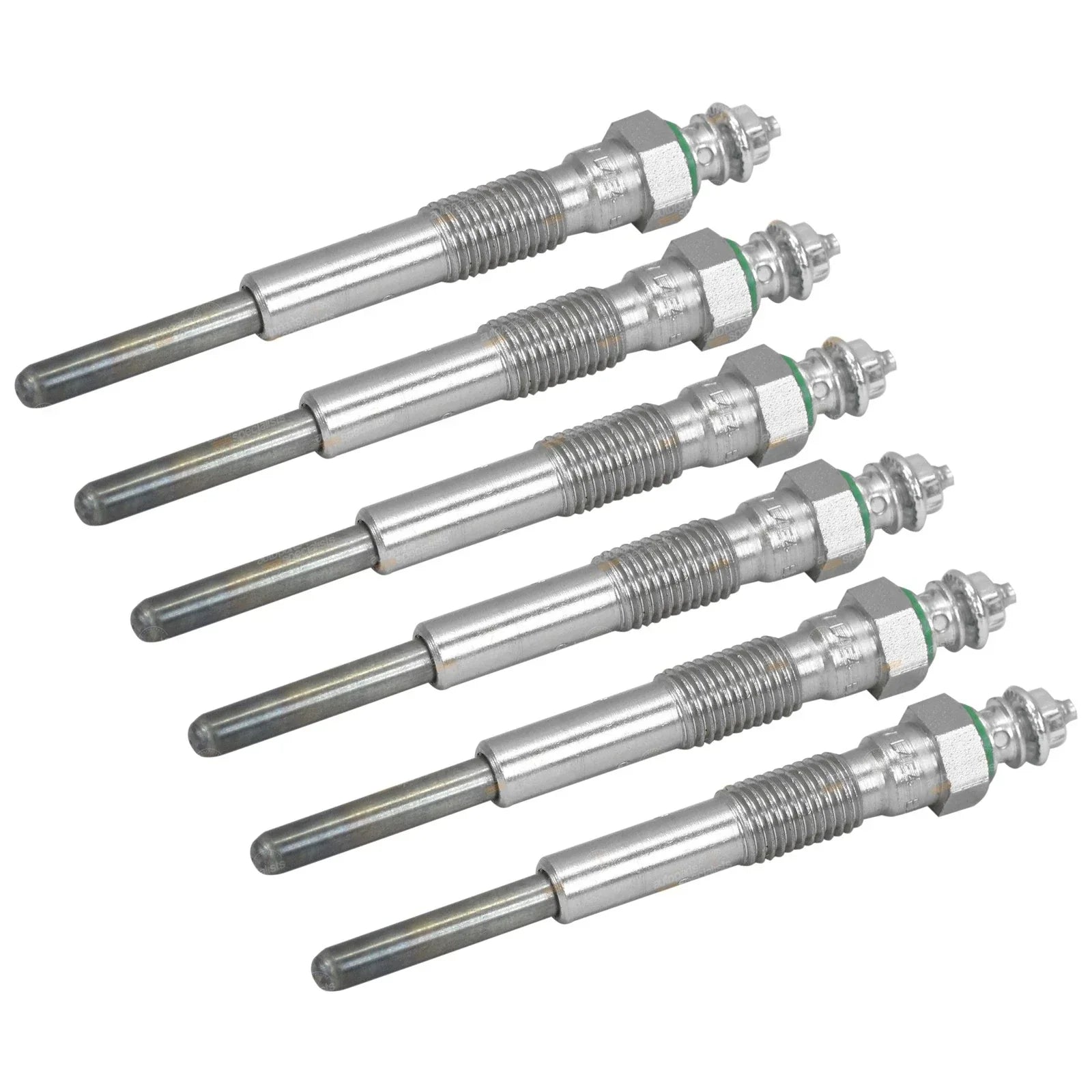 6 x Glow Plug for Toyota Coaster Bus (1982–1989)
