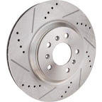 Brake Disc and Pad Kit for Cadillac DTS (2006–2011) Cross-drilled