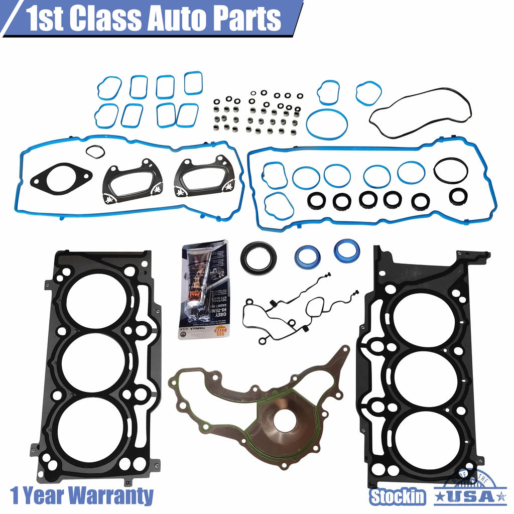 Head Gasket Set for Chrysler Dodge Avenger Jeep Ram (2011–2016) 3.6L V6