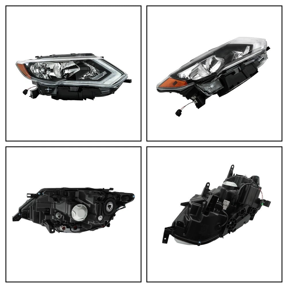 Right Side Headlight Assembly for Nissan Rogue (2017â2019)