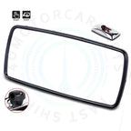 Heated Chrome Upper Main Mirror Set for Freightliner Columbia (2002–2019)
