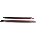 Bed Rail Caps for Chevy Silverado 1500 2500 3500 HD 6'6" (2007–2014) Black