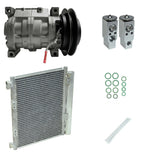 AC Compressor Kit With Condenser for Isuzu NPR-HD 5.2L (2011–2015)