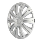 Set of 4 Wheel Covers for R17 Tires - Snap On Silver