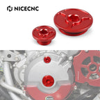 CNC Crankcase Engine Plugs Screws for Honda CRF230F CRF150R (2003–2020)