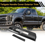 Set of 1 Carbon Fiber Tailgate Handle Cover Trim for Ford F-150 (2021–2024)