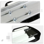 2X Polished Metal 3D Blue Emblems for Dodge Lincoln Toyota Porsche