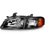 Headlight Assembly for Nissan Sentra (2000-2003) Black Housing