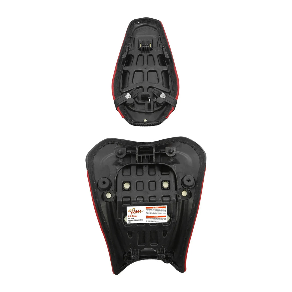 Driver Passenger Seats for Kawasaki Z900 (2017-2023) Black