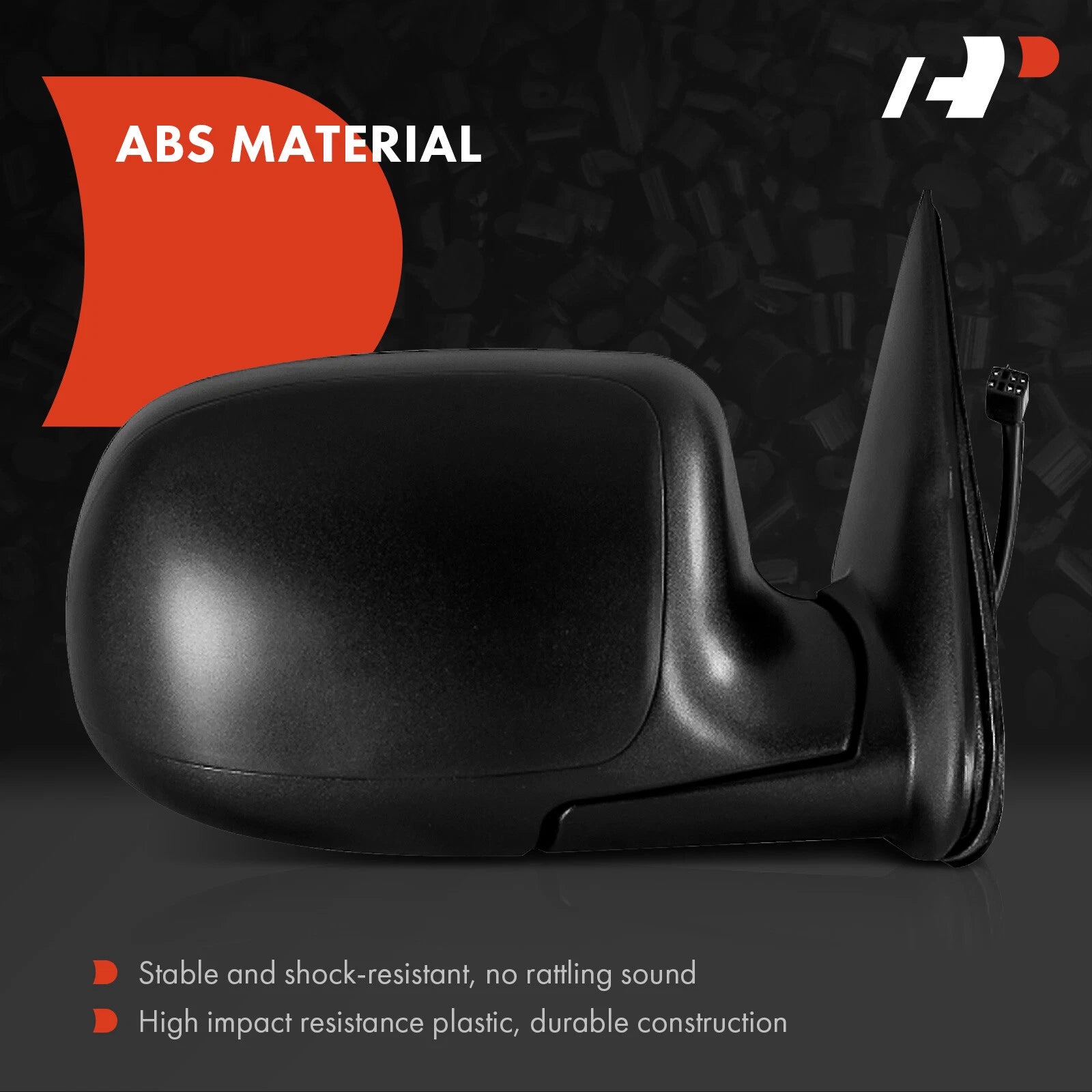 Heated Manual Fold Passenger Power Mirror for Chevy Silverado 1500 (2014-2019)