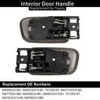 Beige Interior Door Handle Set for Toyota Tundra (2000-2006)