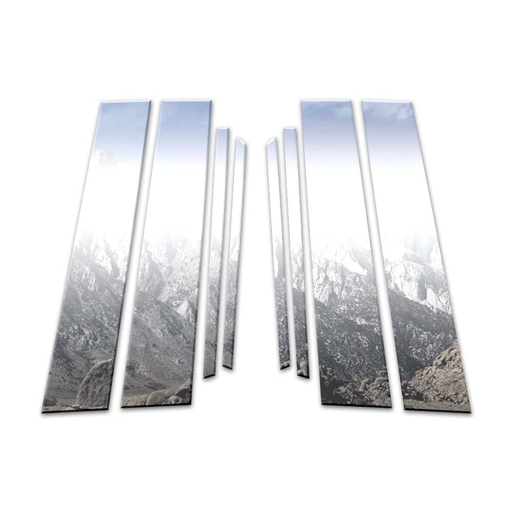 Diamond Grade 8pc Stainless Steel Pillar Post Covers for 2018-2024 GMC Terrain