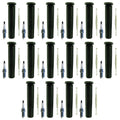Set of 16 NGK Laser Iridium Spark Plugs & Coil Boots for Charger 6.2L V8 (2011–2023)