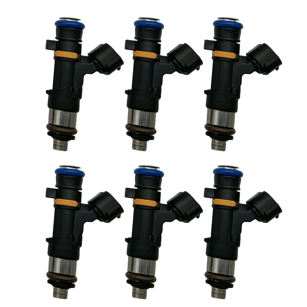Set of 6 Fuel Injectors for Nissan 350Z Murano Infiniti FX35 M35 G35 (2004–2008)
