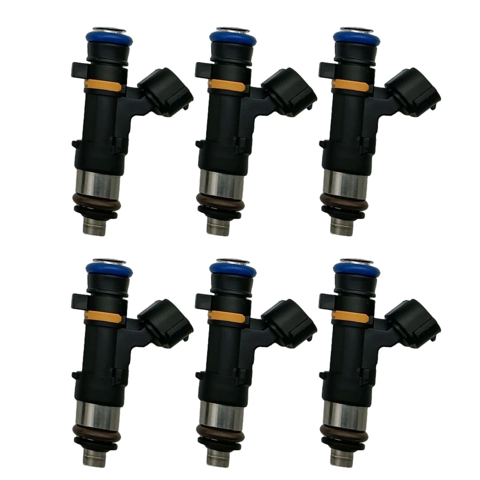 Set of 6 Fuel Injectors for Nissan 350Z Murano Infiniti FX35 M35 G35 (2004–2008)