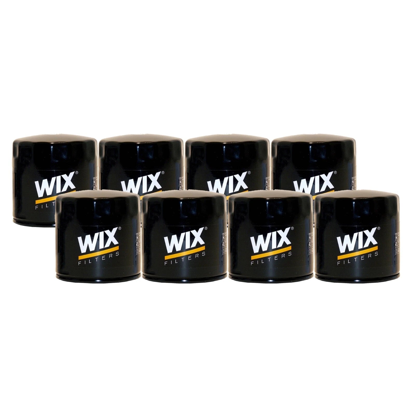 Set of 8 Engine Oil Filters for Chrysler Dodge Jeep Mitsubishi Ram