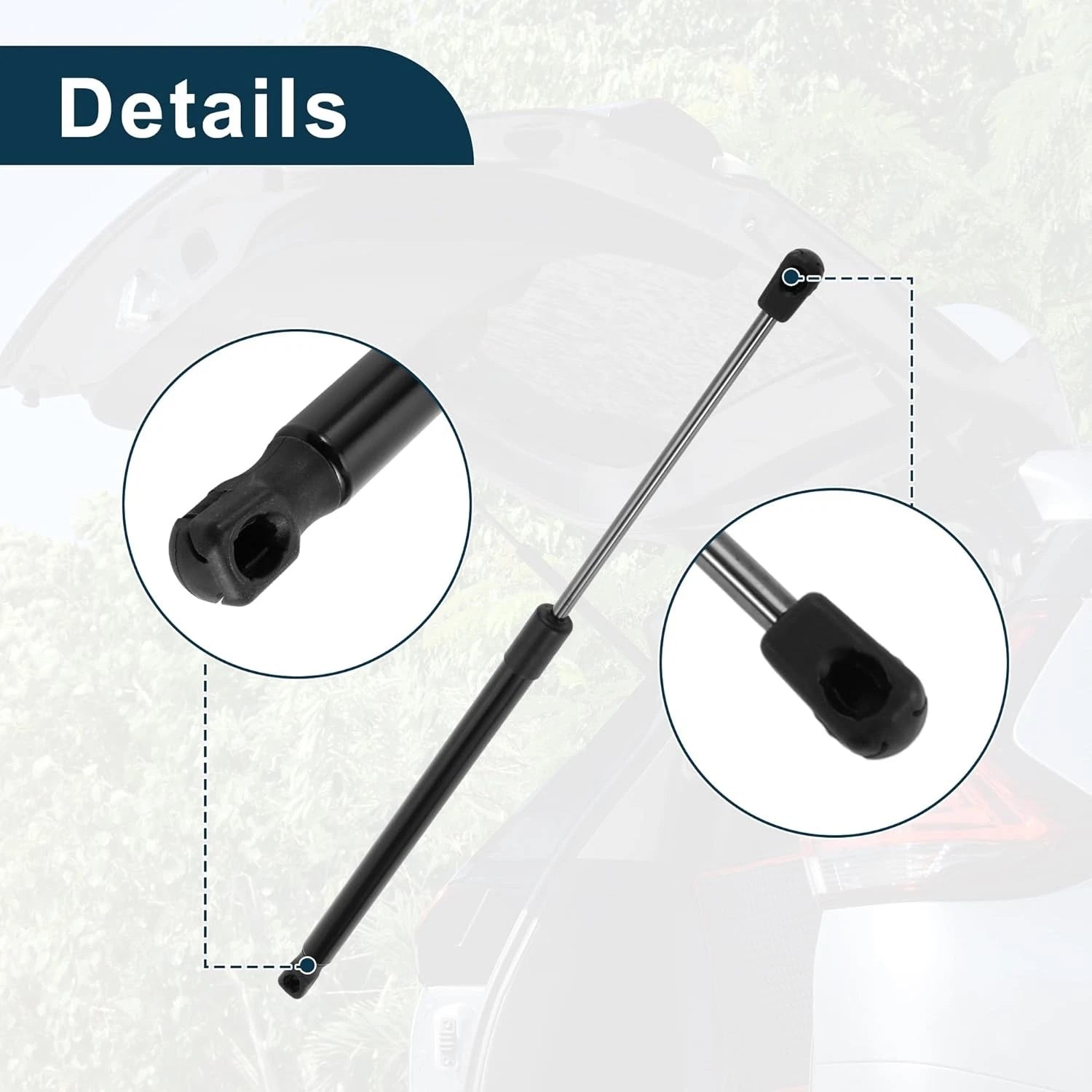 2X Tailgate Support Gas Springs for Mercedes C Class (2007-2015)