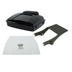 Razor Trunk Backrest Rack & Plate for Harley Touring Glide (1997–2008)