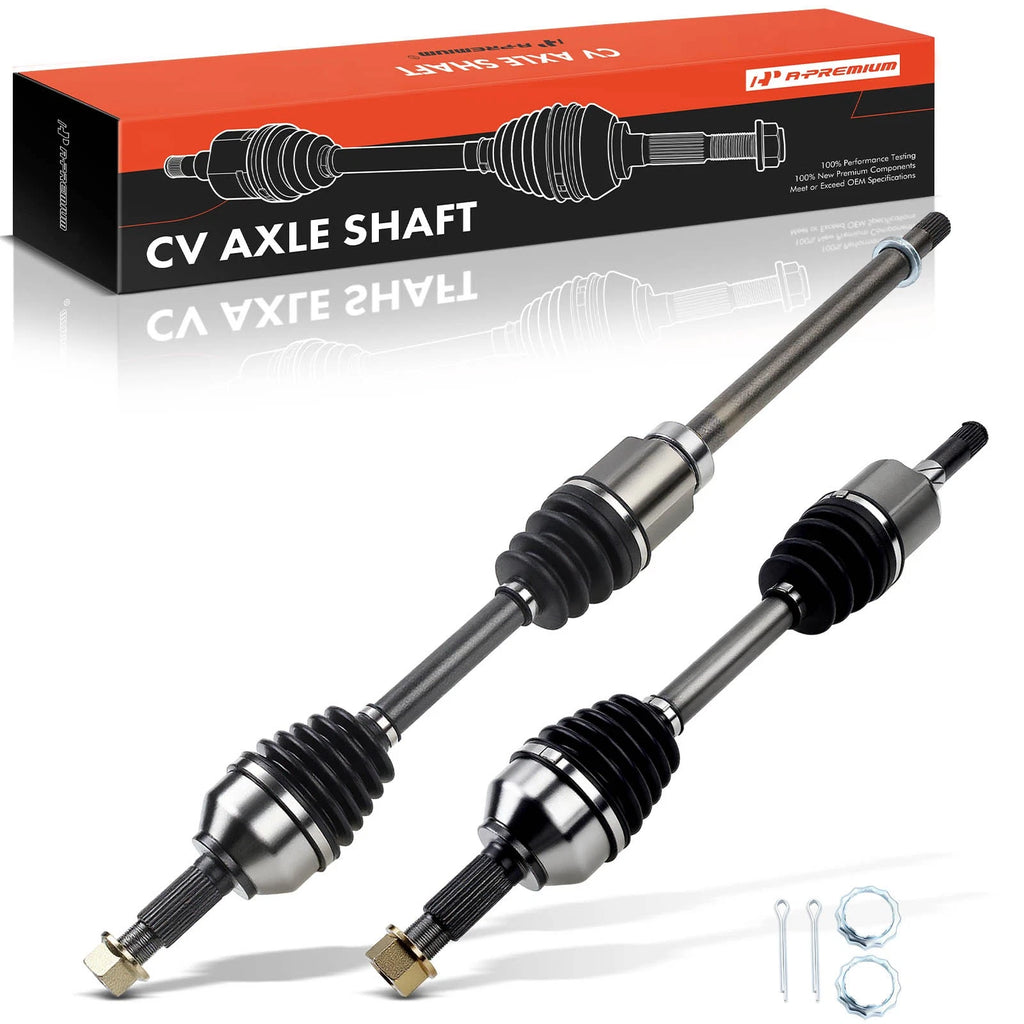 2X Front CV Axle Assembly for Nissan Rogue (2008–2013) AWD L4 2.5L