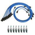 NGK Wire Set & Denso 8 Spark Plugs Kit for GMC C15 C25 C35 G15 Jimmy (1971–1995)