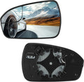 Power Heated Mirror Glass Driver Side for 2013–2020 Ford Fusion