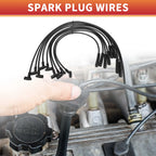 9 Pcs Spark Plug Wire Ignition Coil Cable for Chevrolet Blazer V8 (1973)