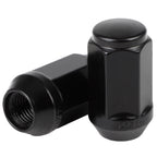 Set of 24 Bulge Acorn Lug Nuts 14x1.5 Black for Chevy Camaro Impala Tahoe