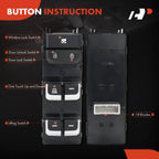 Power Window Switch for Kia Sportage 4 QL (2016-2022)