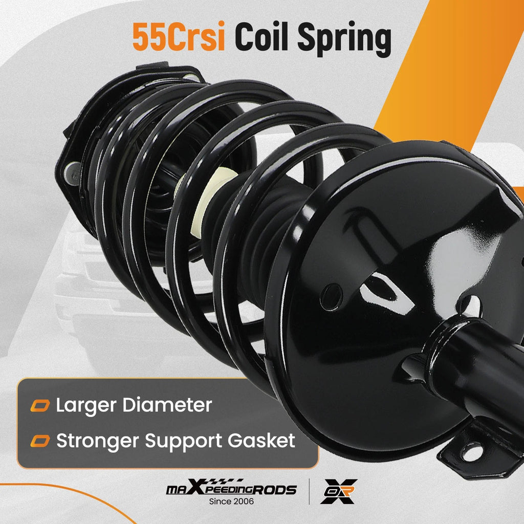 Pair Front Struts Shocks w/Coil Spring Assembly for Toyota Sienna (2004–2010)