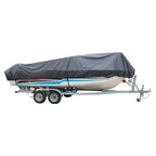 Waterproof Boat Cover for V-Hull 14-16Ft (Fits Most Models)